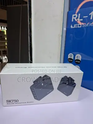Sk750 Wireless Lavalier Mic for Vloggers and Influencers
