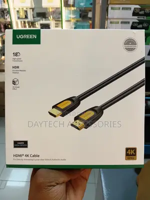 Ugreen 3m Hdmi 2.0 Cable (Model Hd101) for Resolutions at 60hz.