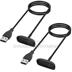 Fitbit Inspire 2/Ace 3 Usb Charging Cable Charger - 1m - Black