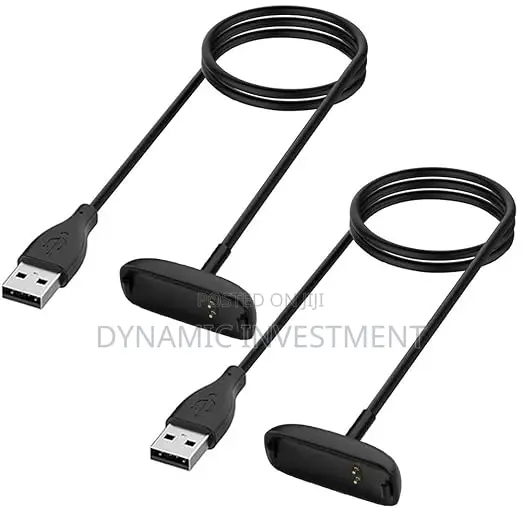 Fitbit Inspire 2/Ace 3 Usb Charging Cable Charger - 1m - Black
