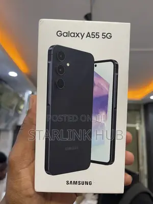 New Samsung Galaxy A55 256 GB Black