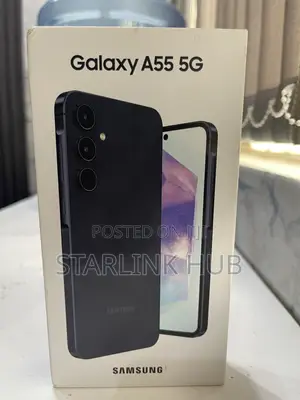 New Samsung Galaxy A55 256 GB Black