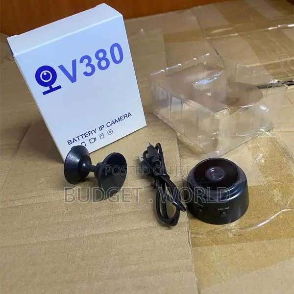 A9 V380 Pro Wifi Camera – Compact Security for Home Office