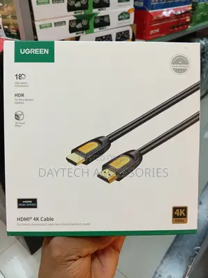 Ugreen Hd101-10130 Hdmi 2.0 at 60hz Male to Male 3m Black Cable