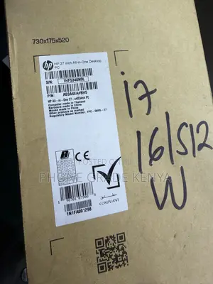 New Desktop Computer HP AiO 27 16GB Intel Core i7 SSD 512GB