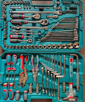 Total 142 Pcs Combination Tools Set