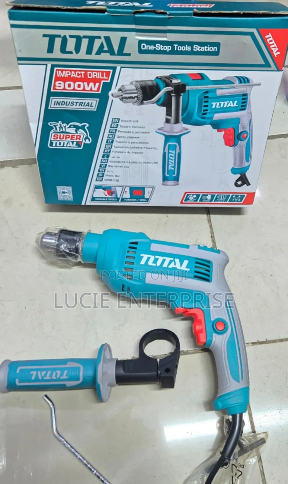 Total Impact Drill / Hammer Drill 900watts