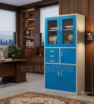 Office Cabinet; Blue Fies Storage Office Cabinet With in Safe