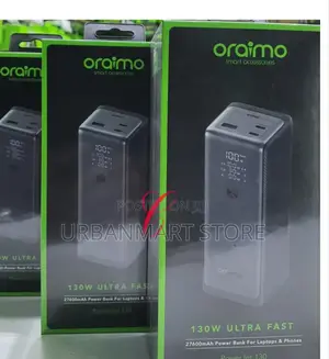 Oraimo Powerjet 130w Laptop Phone Fast Charging Power Bank
