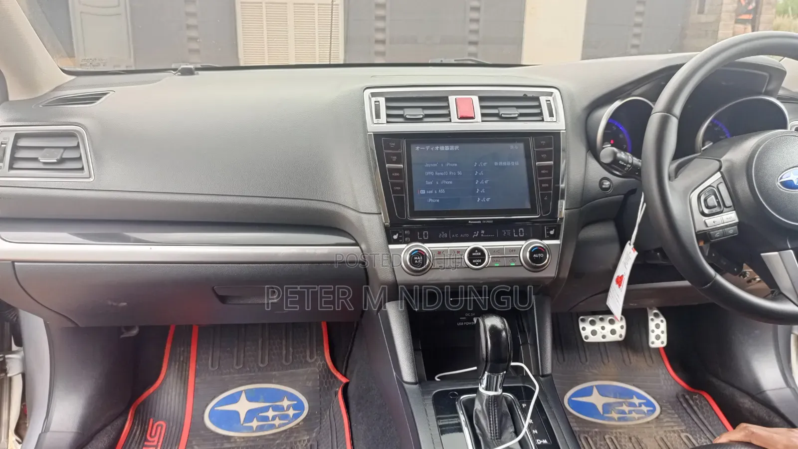 Subaru Legacy 2015 Silver