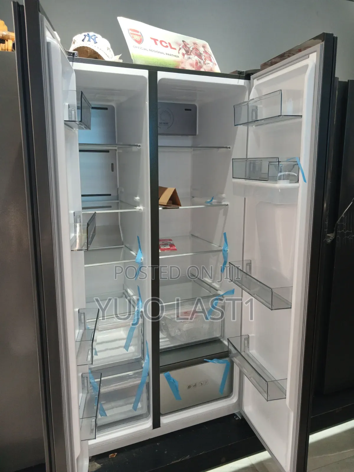 TCL P774sbgwd 595 Liters Side by Side Refrigerator
