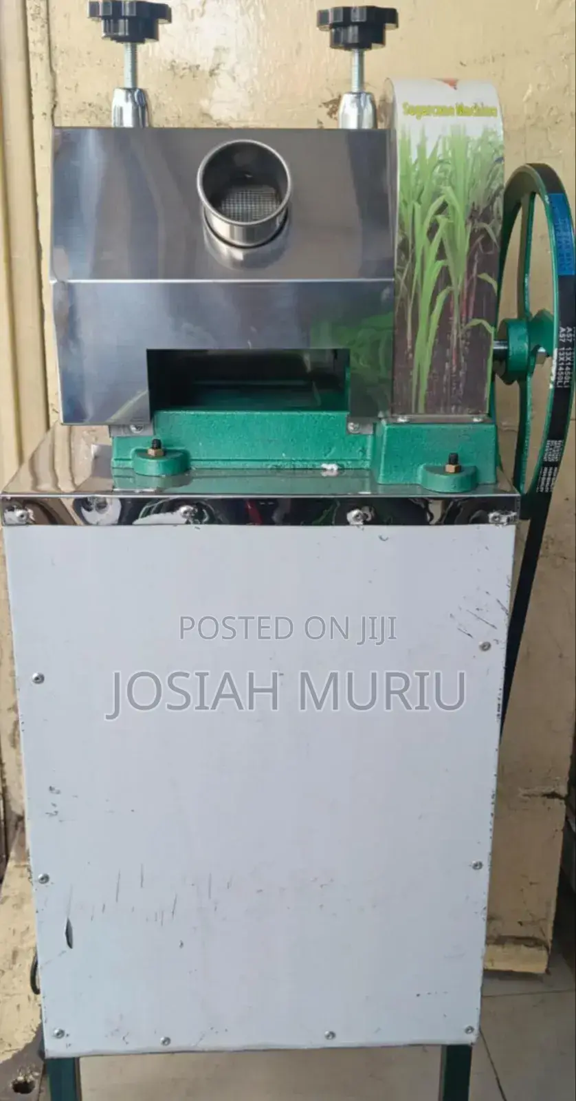 Sugarcane Crasher Juicer Machine