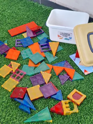 96 PCS Connetix Magnetic Tiles