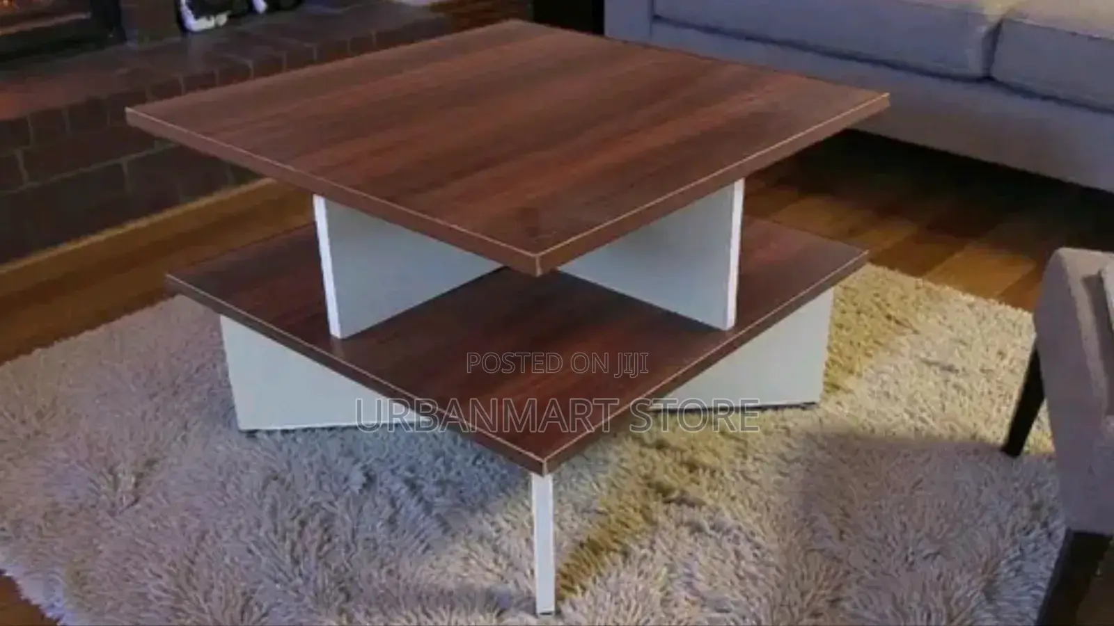 Hamilton Coffee Table in Dark Walnut Finish