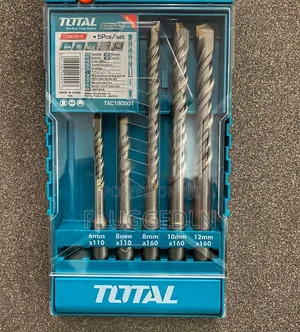 Total Hammer Drill Bits Set