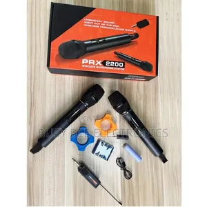 Prx2200 High Quality 2ch Universal Uhf Wireless Microphone