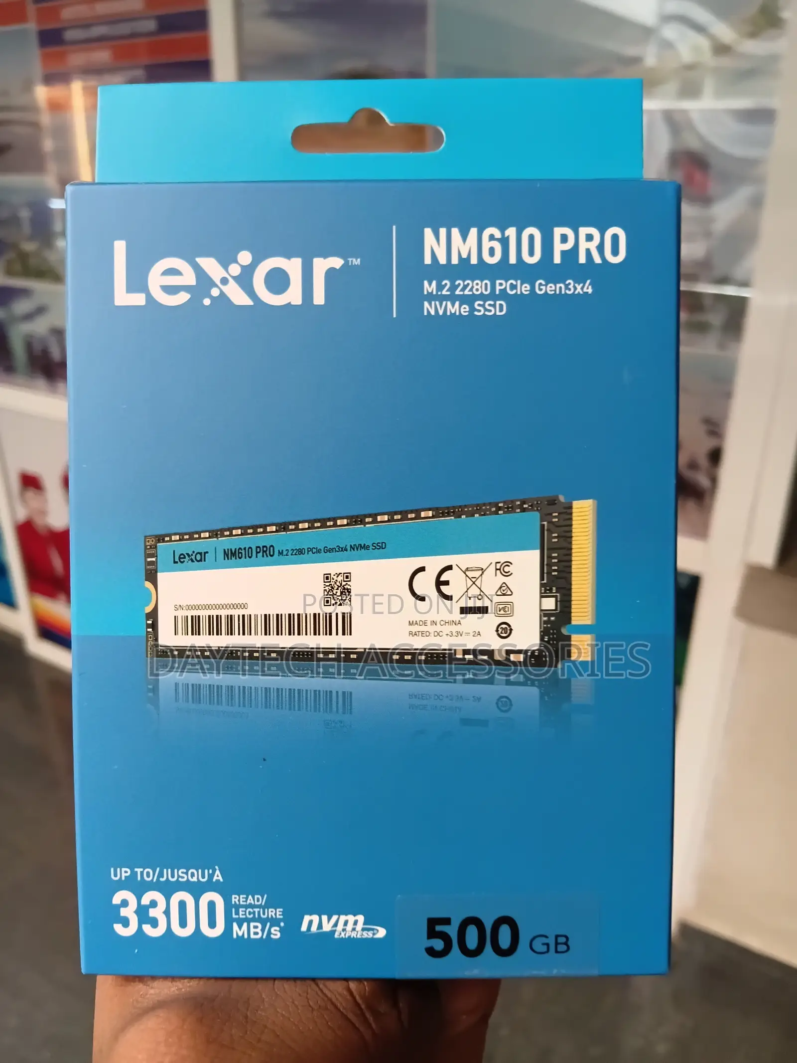 Lexar Nm610 Pro 500gb Ssd.
