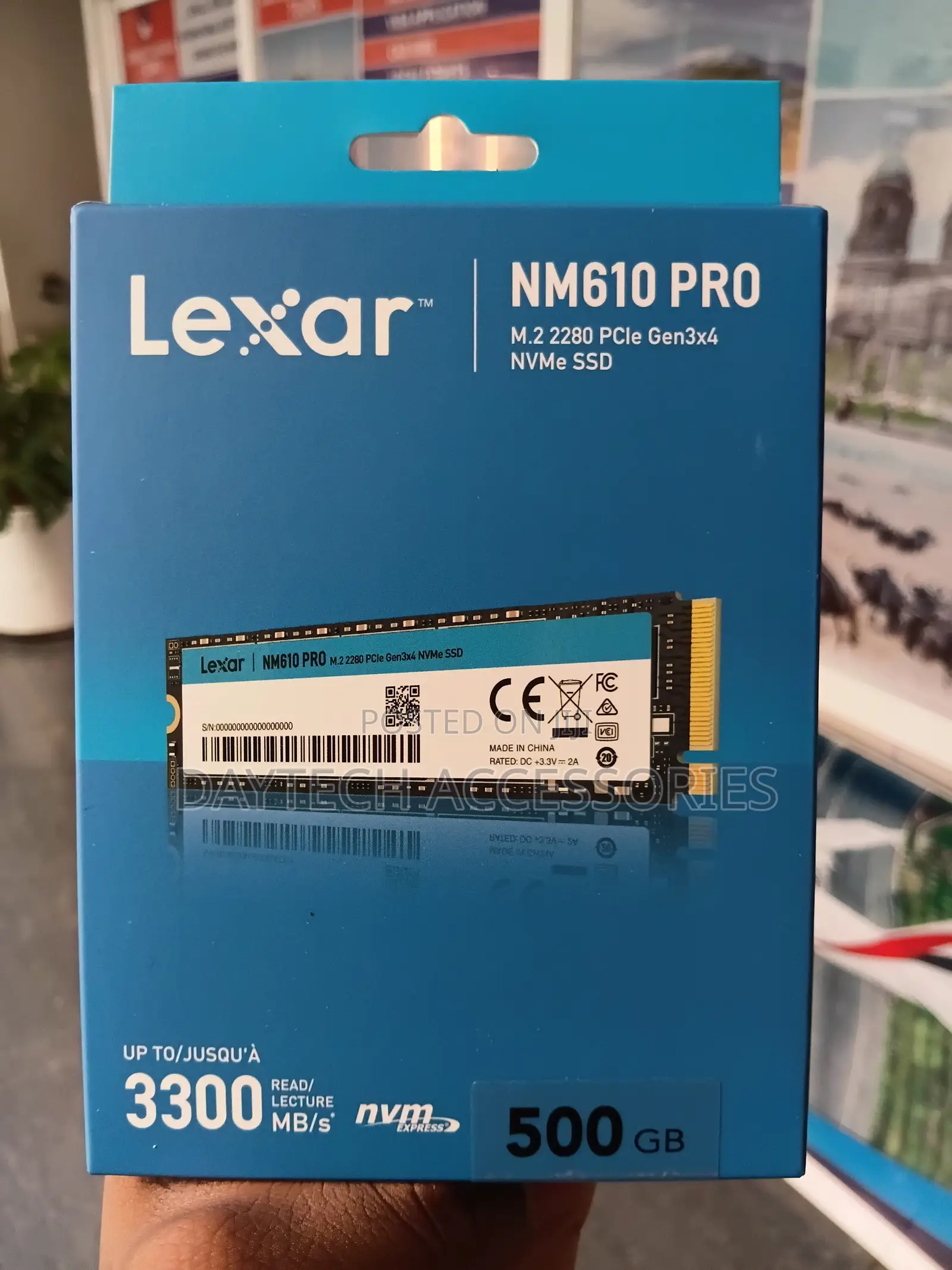 Lexar Nm610 Pro 500gb Ssd.