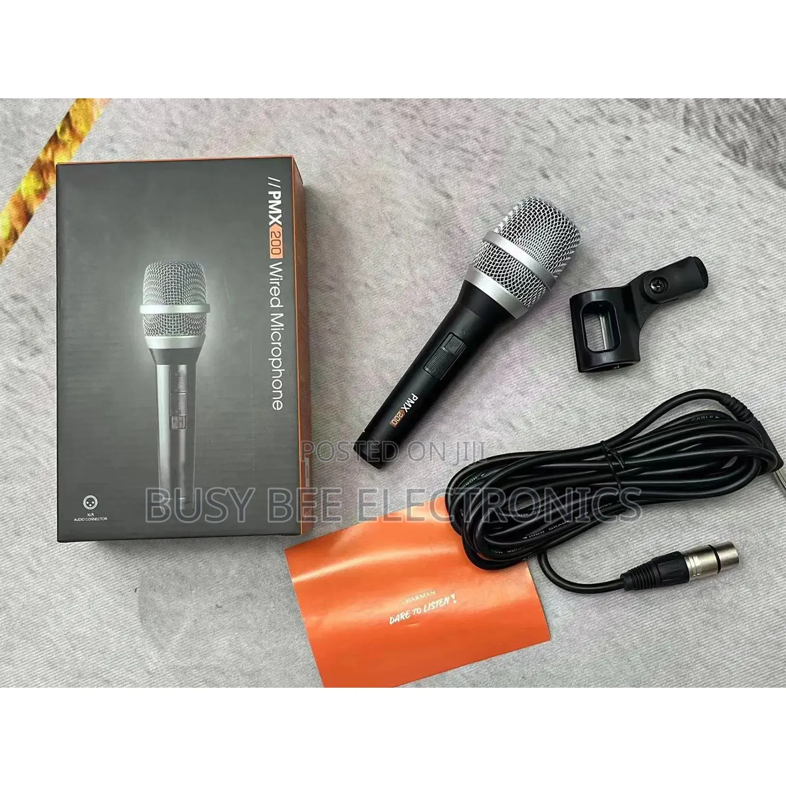 Pmx200 Dynamic Microphone 5m Cable Handheld