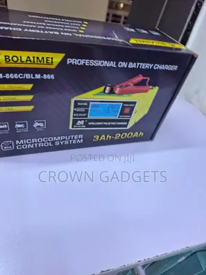 Bolaimei Blm866 12v/24v Smart Car Battery Charger LCD