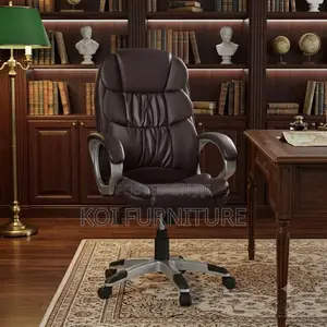 Office Chairs; Leather Senior Executive Office Seat
