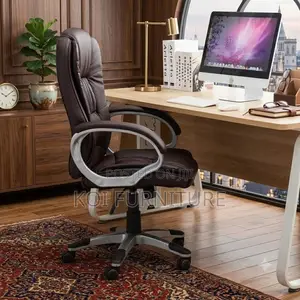 Office Chairs; Leather Senior Executive Office Seat
