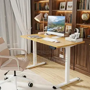 Office Desk; 120mm Electric Adjustable Functional Home Office Desk
