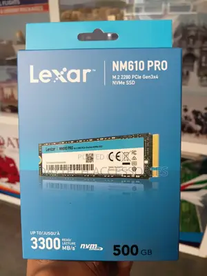 This Is a Lexar Nm610 Pro 500gb Nvme SSD - Black