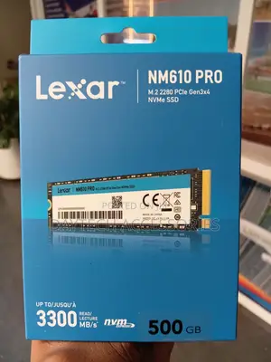 This Is a Lexar Nm610 Pro 500gb Nvme SSD - Black