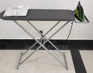 Heavy Duty Metallic Ironing Board – Strong, Foldable Durable