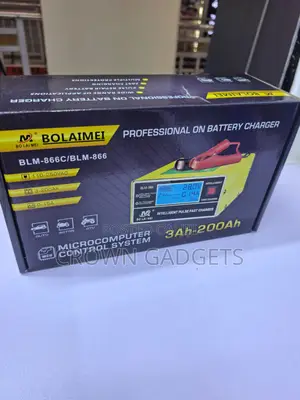 Bolaimei Blm866 Vehicle Battery Charger With LCD Screen
