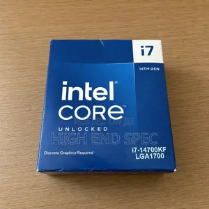 Intel Core I7 14700kf 20 Core Cpu Lga1700 Raptor Lake Processor