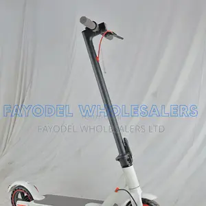 Stylish White E-Scooter