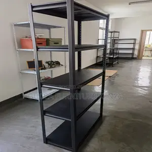 Adjustable Metallic Office Bookshelf