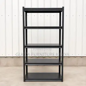 Adjustable Metallic Office Bookshelf
