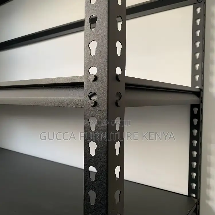 Adjustable Metallic Office Bookshelf