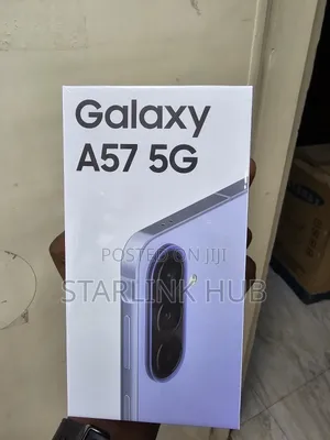 New Samsung Galaxy A57 256 GB Purple