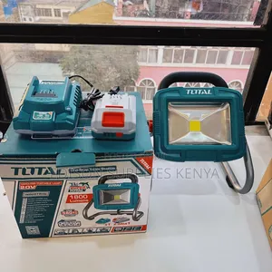 Work Lamp Total Rechargeable Emergency Light Portable Torch 1800lm