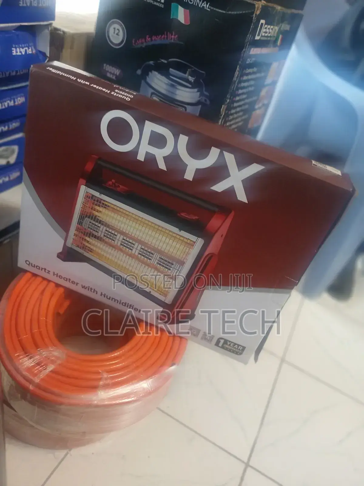 Oryx Energy-Saving Quartz Heater With Humidifier Function
