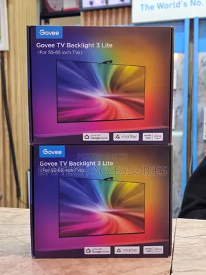 Govee Tv Backlight 3 Lite Kit Designed for 55-65 Inch Televisions.