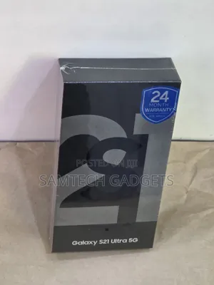 New Samsung Galaxy S21 Ultra 5G 256 GB Silver