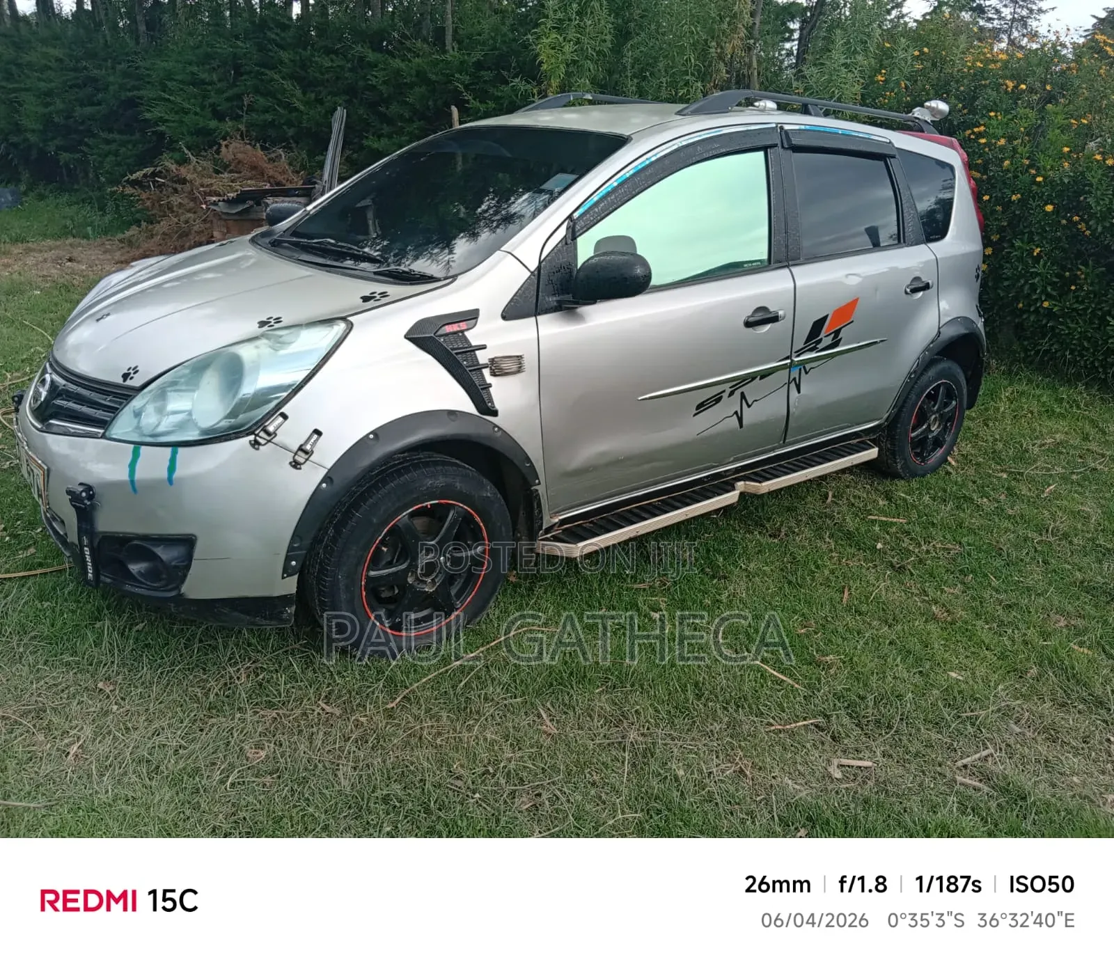 Nissan Note 2008 Silver