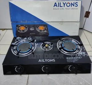 Ailyons 3 Burner Infrared Glass Top Cooker – Fast, Efficient Stylish