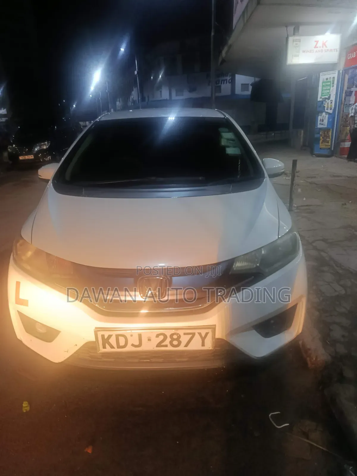 Honda Fit 2016 White