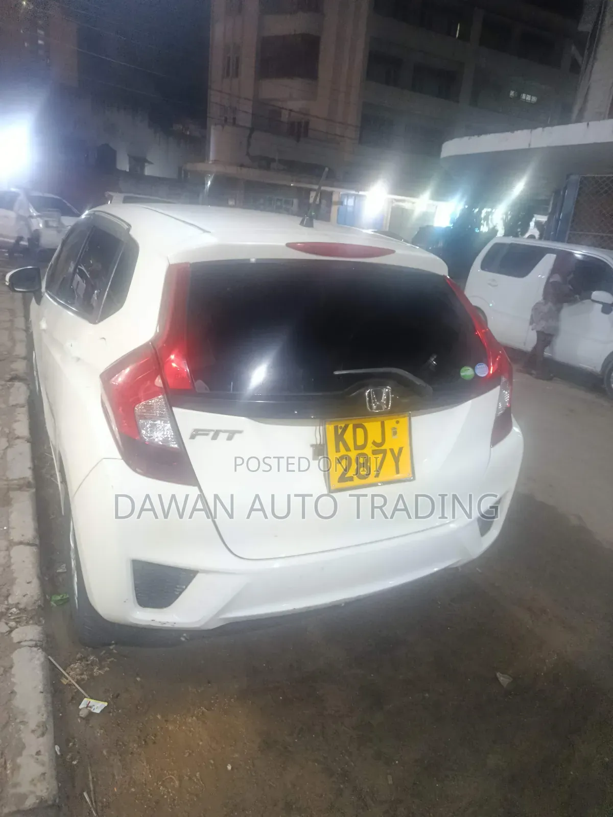 Honda Fit 2016 White