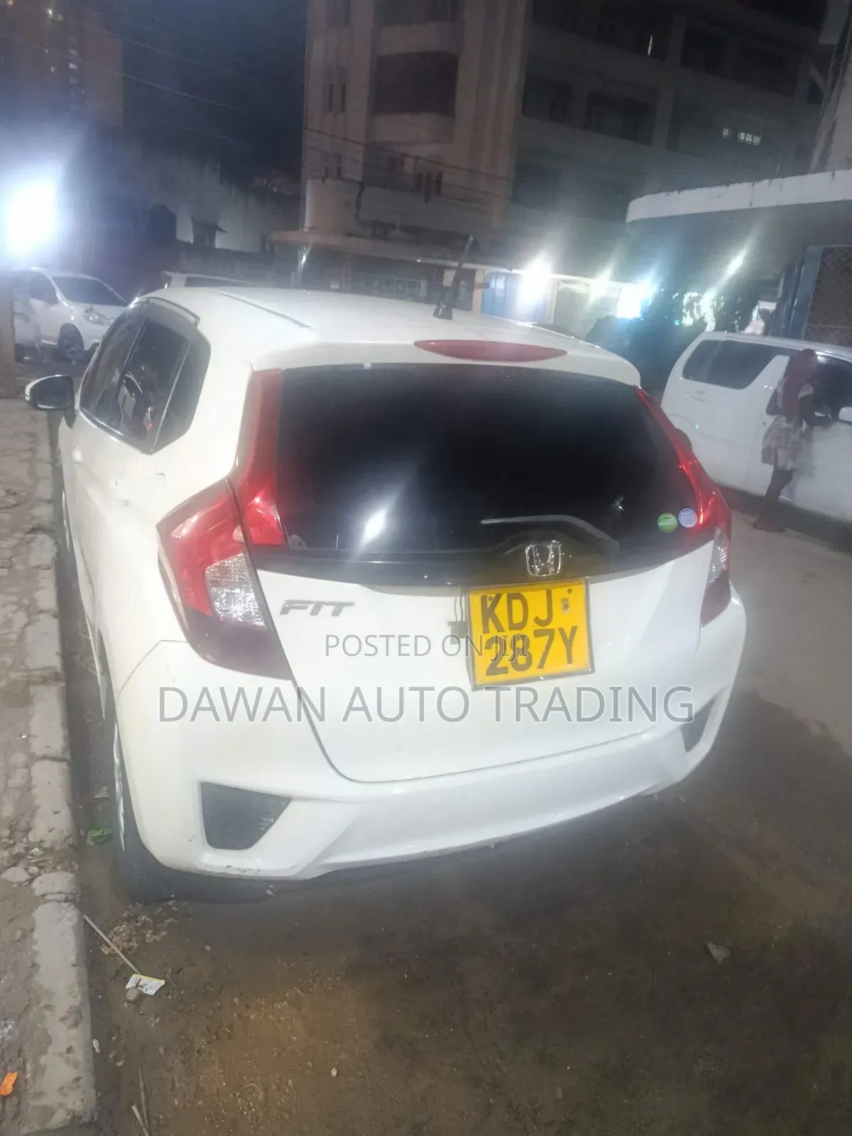 Honda Fit 2016 White