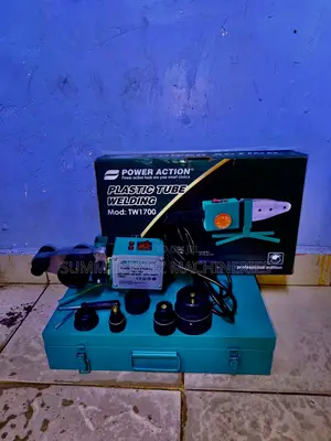 Power Action Plastic Tube Welding Machine