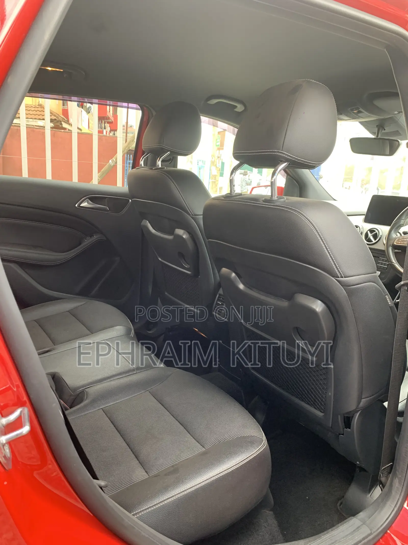 Mercedes-Benz B-Class 2018 Red