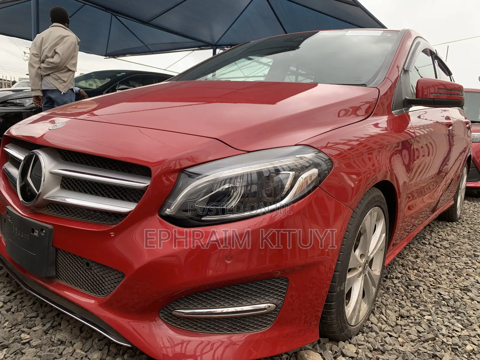 Mercedes-Benz B-Class 2018 Red