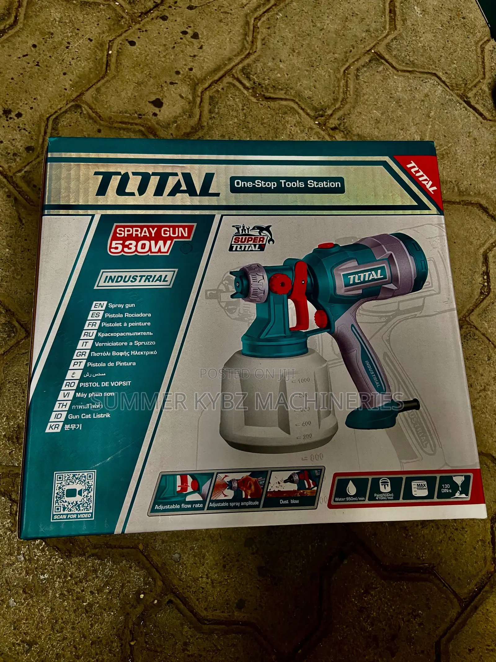 New Classic Total 530w Spray Gun